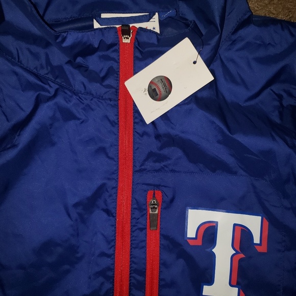 Texas Rangers Rain Jacket - Picture 3 of 3